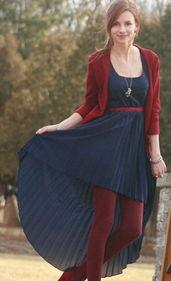 欧美长裙搭配技巧视频